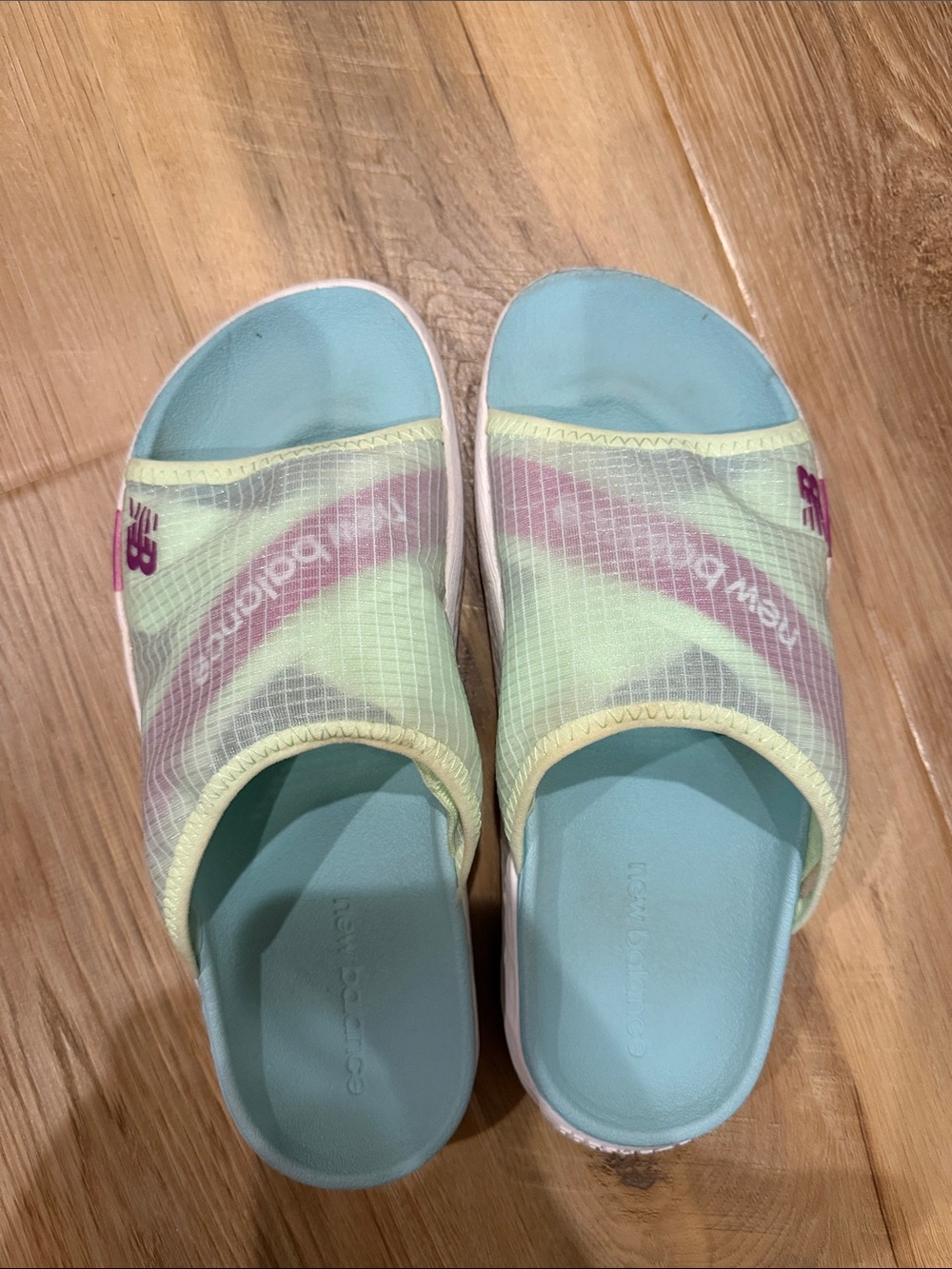 New Balance 360 V1 slip on sandals slides Women’s 10